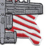 U.S.A. A-10 Thunderbolt II Flag Patch | Lower Right Quadrant