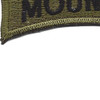 U.S. 10th Mountain Division Rocker OD Patch | Lower Left Quadrant