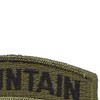 U.S. 10th Mountain Division Rocker OD Patch | Upper Right Quadrant