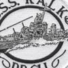 USS Kalk DD 611 Destroyer Ship Patch | Center Detail