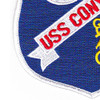 USS Cony DDE-508 Patch - Version B | Lower Left Quadrant