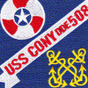 USS Cony DDE-508 Patch - Version B | Center Detail