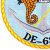 USS Coates DE-685 Destroyer Escort Ship Patch | Lower Left Quadrant