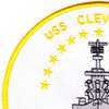 USS Cleveland CL-55 Light Cruiser Patch | Upper Left Quadrant