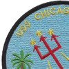 USS Chicago CA-29 Cruiser Ship Patch | Upper Left Quadrant