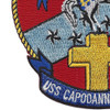 USS Capodanno FF-1093 Frigate Ship Patch | Lower Left Quadrant
