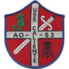 USS Caliente AO-53 Fleet Oiler Ship Patch