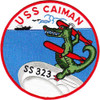 USS Caiman SS-323 Diesel Electric Submarine C Version Patch