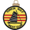 Tonkin Gulf Yacht Club Embroidered Christmas Tree Ornament
