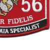 Tactical Data Specialist MOS Patch 0656 | Lower Right Quadrant
