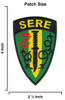 Sizing Chart Survival Evasion Resistance Escape SERE School Patch Knife Slashing Barbed Wire
