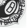 U.S. NMCB 8 Black And White Patch | Lower Right Quadrant