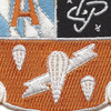 511Th Airborne Signal Battalion Patch Vox Angelorum | Center Detail