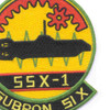 SSX-1 SUBRON Six Patch | Center Detail