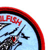 SSR-572 USS Sailfish Patch - Version A | Upper Right Quadrant