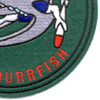 SSR-312 USS Burrfish Patch - Large | Lower Right Quadrant