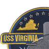 SSN-774 USS Virginia Submarine Patch | Upper Left Quadrant