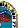 SSN-771 USS Columbia Patch | Upper Right Quadrant