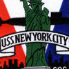 SSN-696 USS New York Patch | Center Detail