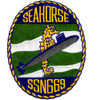 SSN-669 USS Seahorse Patch