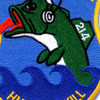 SSK-214 USS Grouper Patch | Center Detail