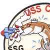 SSG-348 USS CUSK Diesel Submarine Patch | Upper Left Quadrant