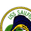 SS-572 USS Sailfish Patch - Version A | Upper Left Quadrant