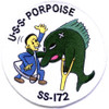 SS-172 USS Porpoise Patch