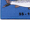 SS-163 USS Barracuda Patch | Lower Left Quadrant