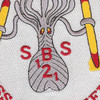 SS-11 USS Cuttlefish B-2 Class Diesel Class Submarine Patch | Center Detail