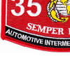 3522 Automotive Intermediate Mechanic MOS Patch | Lower Left Quadrant