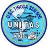 SSN-606 USS Tinosa Patch - West Pac 82