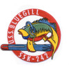 SSK-242 USS Bluegill Patch