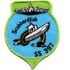 SS-397 USS Scabbard Fish Patch