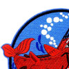SS-394 USS Razorback Red Whale Small Patch | Upper Left Quadrant
