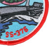 SS-376 USS Mapiro Patch - Small | Lower Right Quadrant