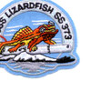 SS-373 USS Lizardfish Patch - Small | Center Detail