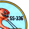 SS-336 USS Capitaine Patch - Version B | Upper Right Quadrant