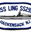 SS-297 Ling-Hackensack New Jersey Patch | Center Detail