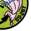 SS-267 USS Pompon Patch - Large | Lower Right Quadrant