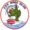 SS-261 USS Mingo Patch