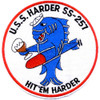 SS-257 USS Harder Patch