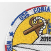 SS-245 USS Cobia Dessel Submarine Overnight 2015 Patch | Upper Left Quadrant