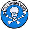 SS-230 USS Finback Patch