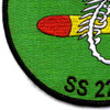 SS-223 USS Bonefish Patch - Version B | Lower Left Quadrant