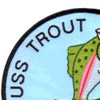 SS-202 USS Trout  Patch - A Version | Upper Left Quadrant