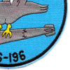 SS-196 Sea Raven Patch | Lower Right Quadrant