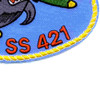 SS-421 USS Trutta Patch - Version B | Lower Right Quadrant