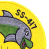 SS-417 USS Tench Patch | Upper Right Quadrant