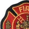 Small Fire Department Patch | Upper Left Quadrant